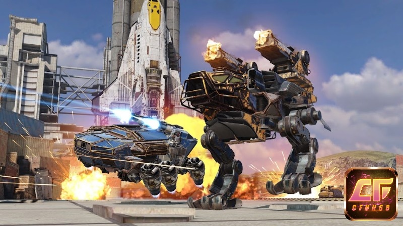 Đồ hoạ của Game Crossout Mobile đầy chân thực và sống động