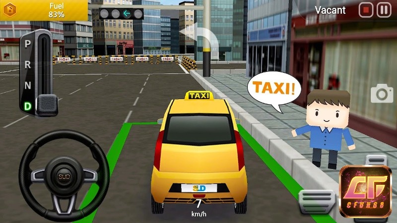 Đồ hoạ 3D với các màu sắc bắt mắt và sinh động thu hút ánh nhìn của người chơi
