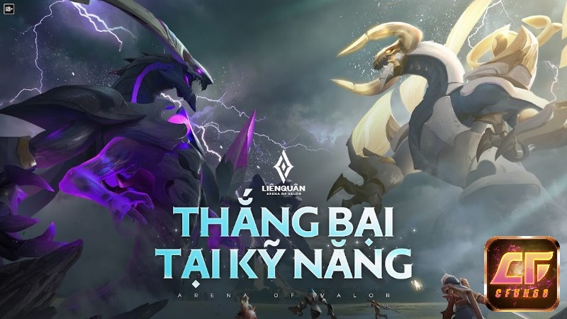 Game Garena Liên Quân Mobile thắng bại tại kỹ năng