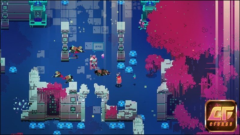 Lối chơi chặt chém của Hyper Light Drifter có thể gây nghiện