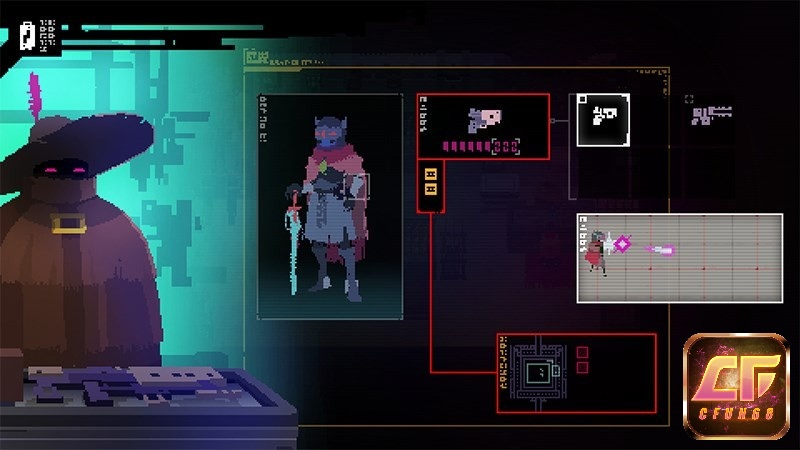 Kỹ năng của nhân vật trong game Hyper Light Drifter