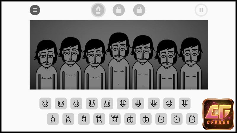 Các nhân vật sẽ được biến hóa về trang phục trong game Incredibox