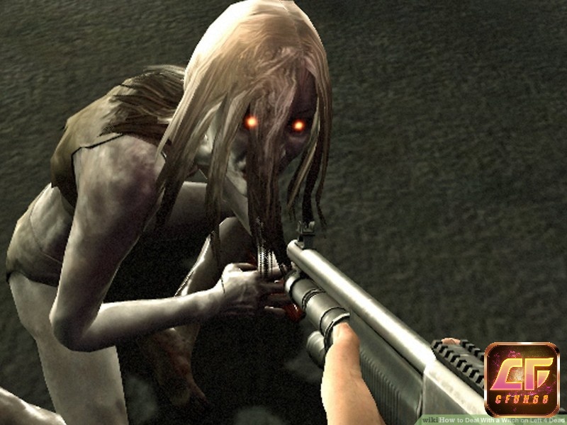 The Witch trong game có tạo hình đáng sợ