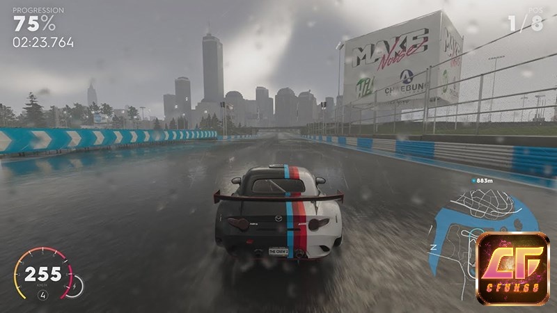 Lối chơi Pro Racing cùng những đường đua chuyên nghiệp