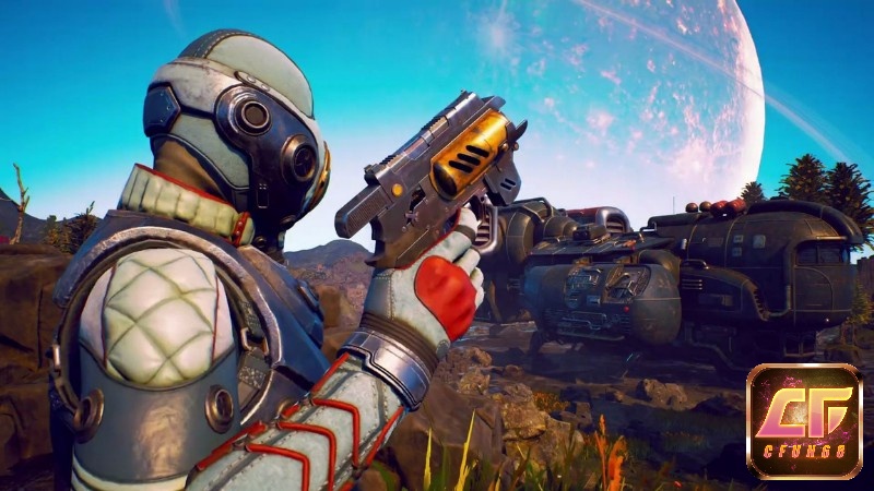 Cốt truyện game The Outer Worlds bối cảnh diễn ra ở thuộc địa ngoài vũ trụ