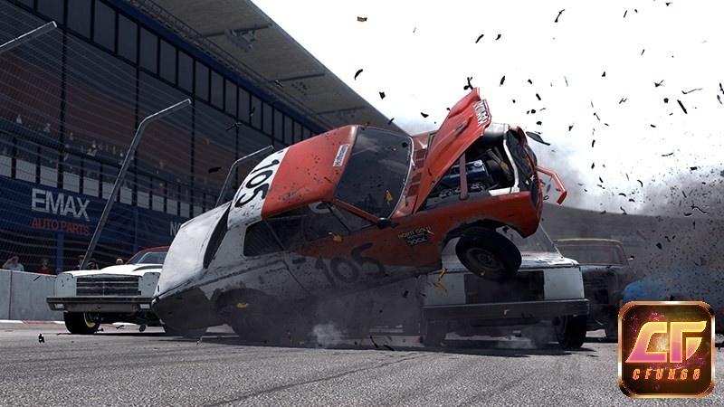 Game Wreckfest có đồ họa 3D chân thật