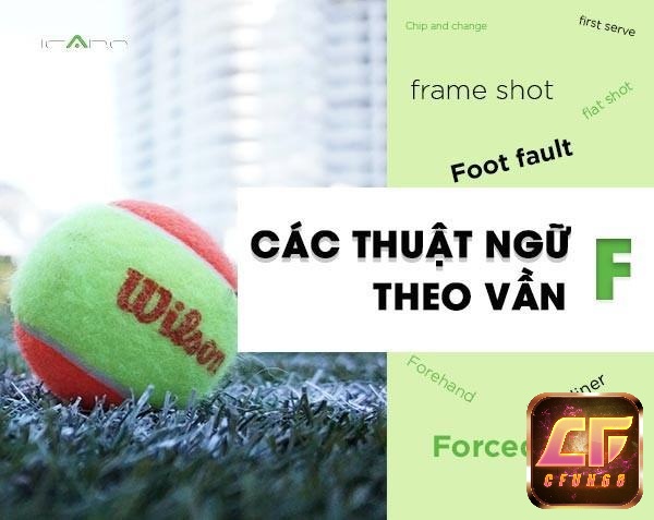 Các thuật ngữ trong tennis vần F
