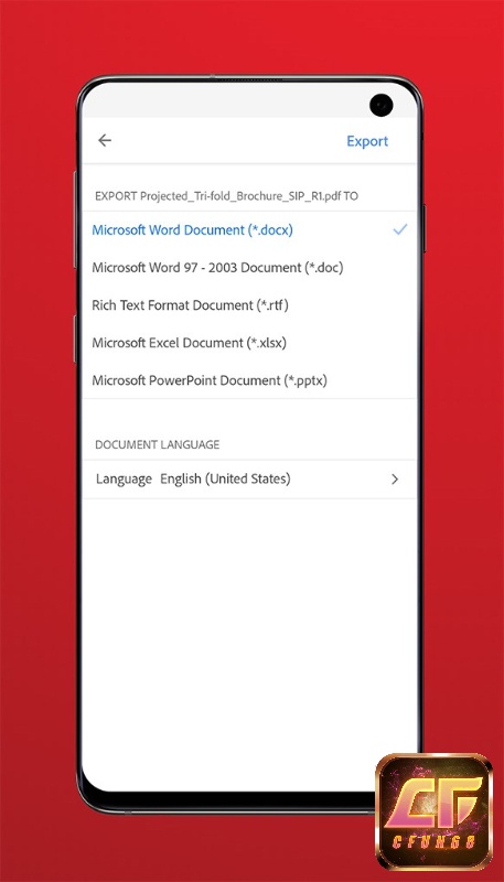 Dễ dàng di chuyển file pdf sang word và exel nhanh chóng