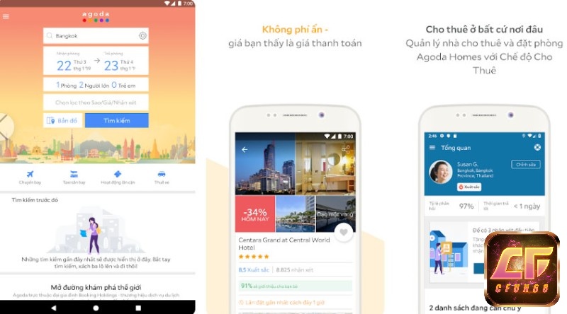 App Agoda có nhiều ưu điểm nổi bật