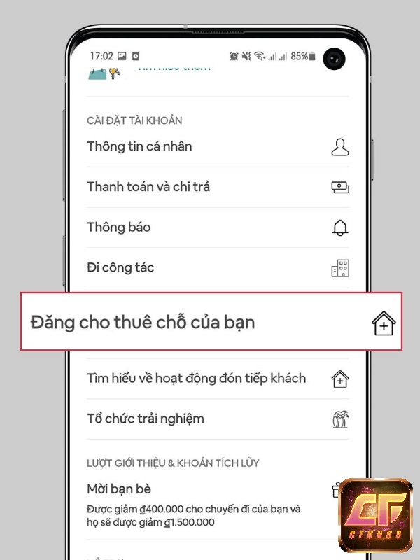 Bạn có thể đăng tin cho thuê nơi ở của mình
