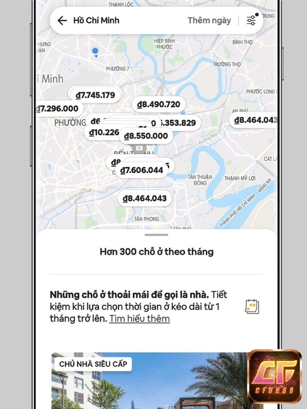 Airbnb giúp bạn tìm được nơi ở dài hạn với nhiều mức giá hấp dẫn