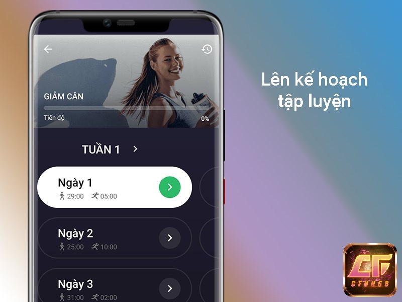 Bạn có thể tập luyện một cách có khoa học nhất bằng cách lên kế hoạch cho riêng mình