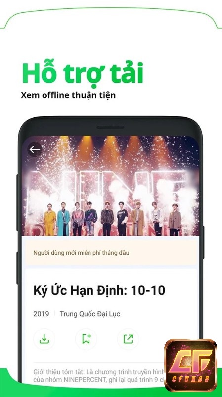 Hỗ trợ bạn có thể xem video offline