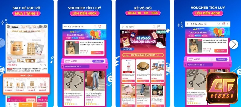 App Lazada có nhiều ưu điểm nổi bật