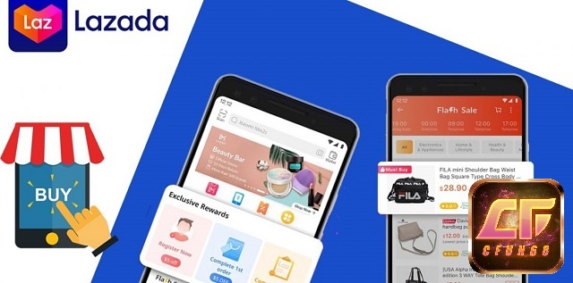 App Lazada ứng dụng mua sắm hàng đầu hiện nay.