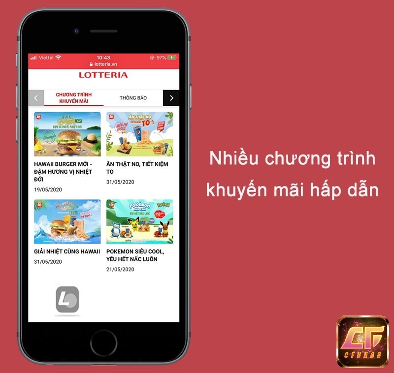 Có rất nhiều chương trình ưu đãi và khuyến mãi của gà rán Lotte để bạn lựa chọn