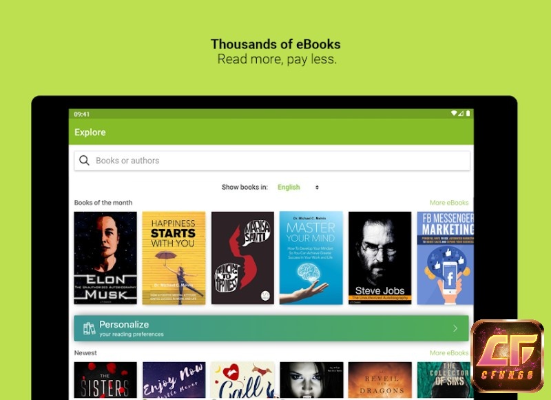 App Media365 Book Reader có nhiều ưu đãi nổi bật