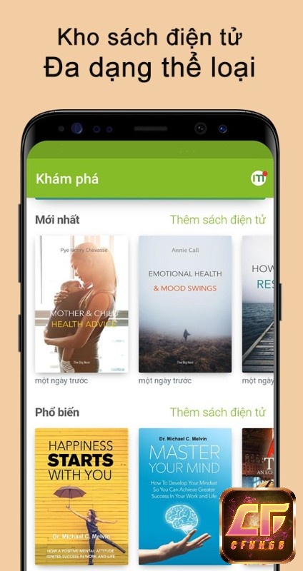 Kho sách điện tử khổng lồ với nhiều thể loại và ngôn ngữ