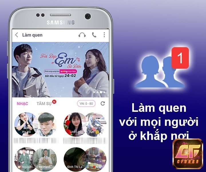 Kết bạn với hàng triệu người dùng Mocha