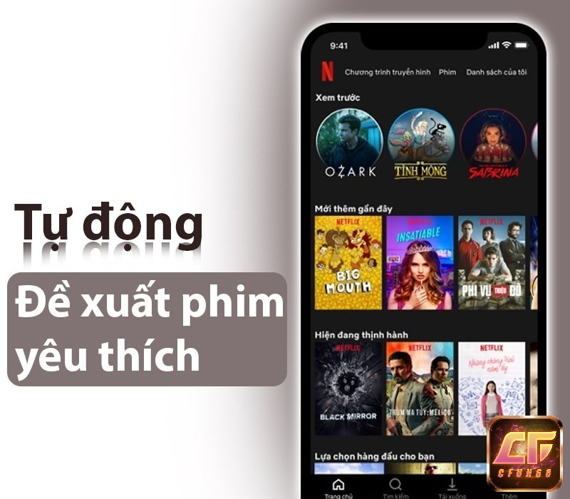 Tự động đề xuất phim theo sở thích của người dùng