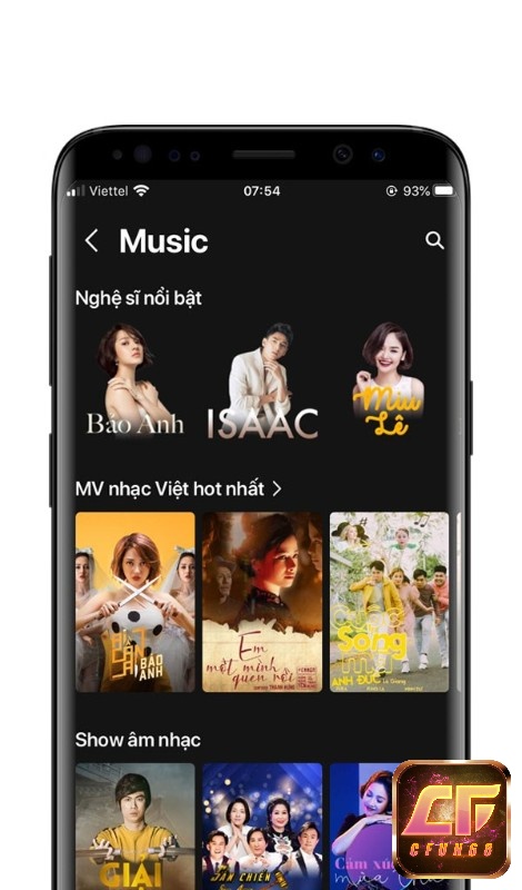 Tổng hợp những show âm nhạc độc quyền