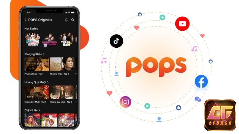 App POPS có nhiều ưu điểm nổi bật.