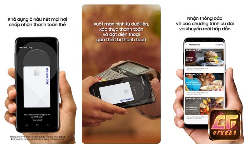 App Samsung Pay có nhiều ưu điểm nổi bật