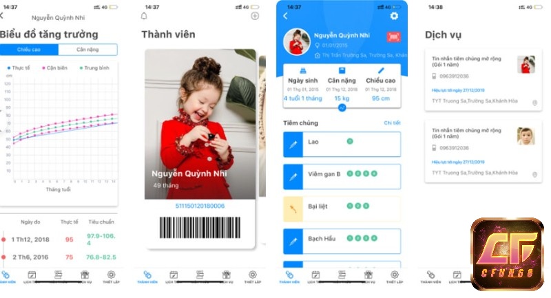 App Sổ tiêm chủng gia đình có nhiều ưu điểm nổi bật.