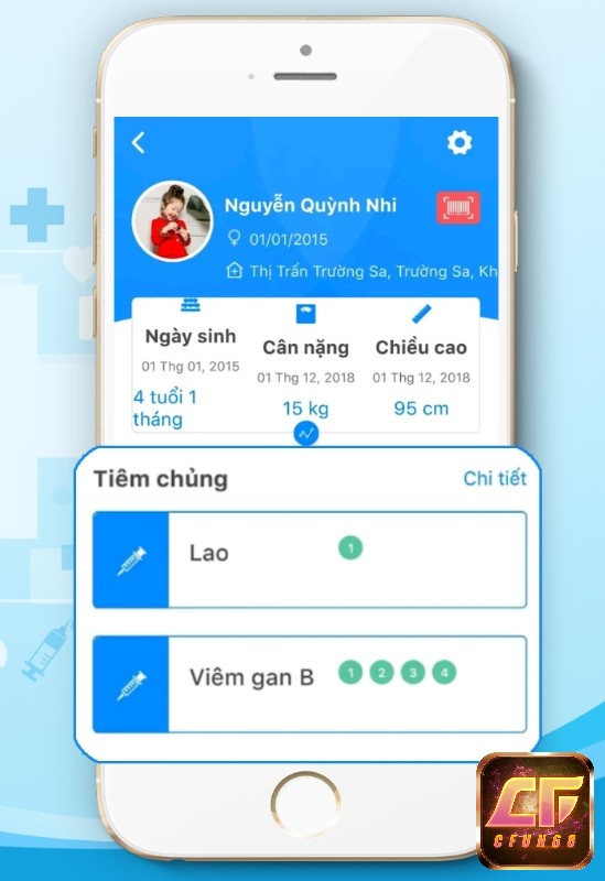 Theo dõi lịch sử tiêm chủng chi tiết của gia đình bạn.