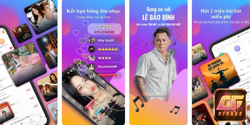 App StarMaker có nhiều ưu điểm nổi bật
