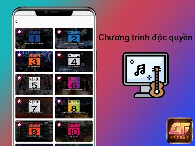 APP VTC NOW mang đến cho người dùng những chương trình TV Show đặc biệt