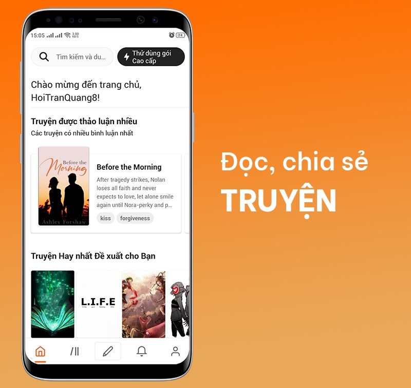 App Wattpad - Ứng dụng đọc truyện online lớn nhất hiện nay
