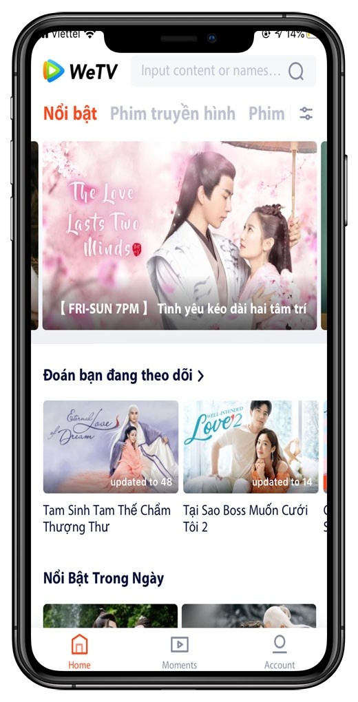 App WeTV - Ứng dụng xem phim phổ biến hàng đầu hiện nay