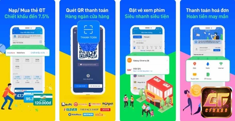 App Zalo Pay có nhiều ưu điểm nổi bật