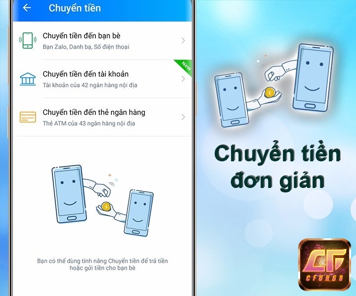 Chuyển tiền bằng Zalo Pay thuận tiện và nhanh chóng