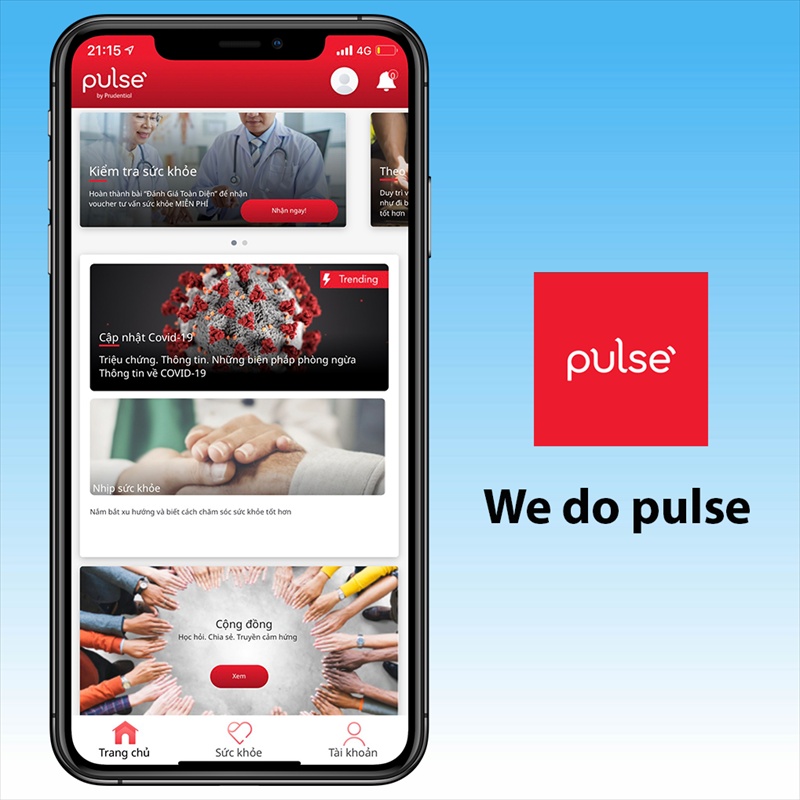 App We Do Pulse - Ứng dụng kiểm tra sức khỏe tại nhà