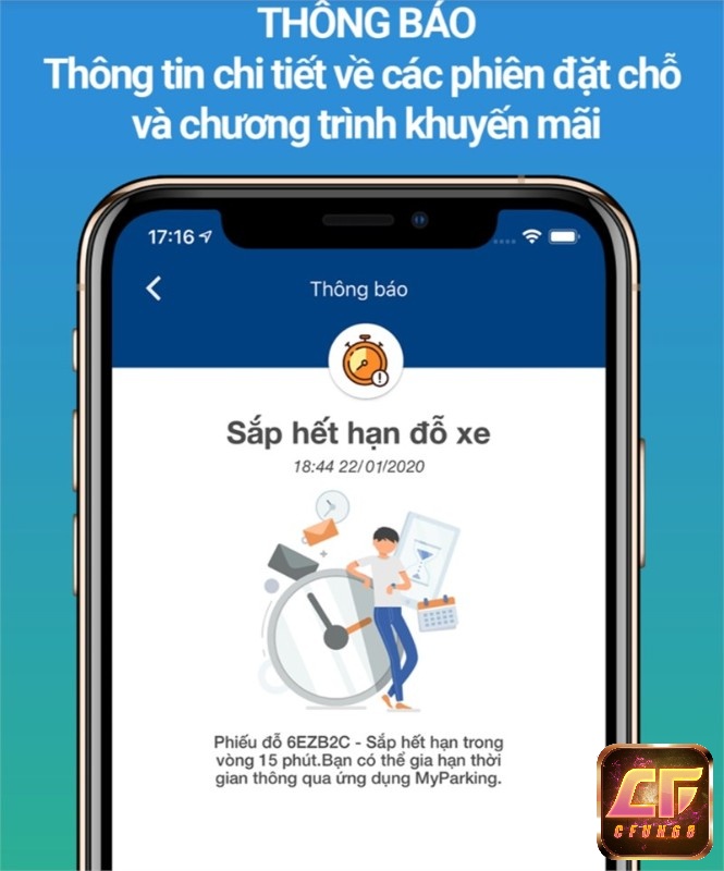 Thông báo rất chi tiết phiên đặt chỗ và chương trình khuyến mãi
