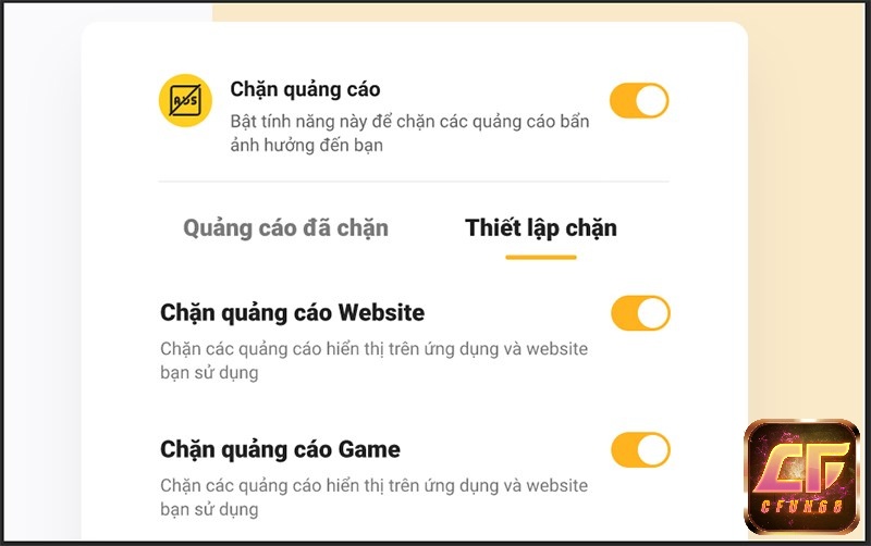 App Visafe giúp bạn chặn các quảng cáo vi phạm và các mạng quảng cáo xấu