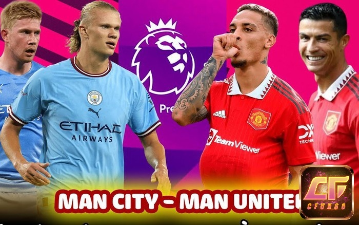 Trận ngoại hạng Anh giữa 2 đại kình địch thành Manchester