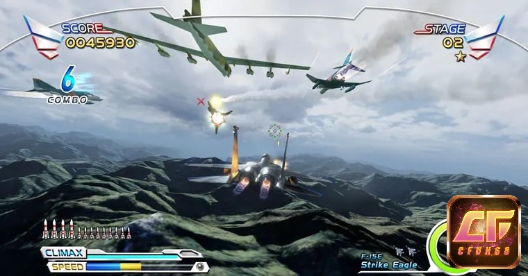 Đồ hoạ và âm thanh trong After Burner được đánh giá cao