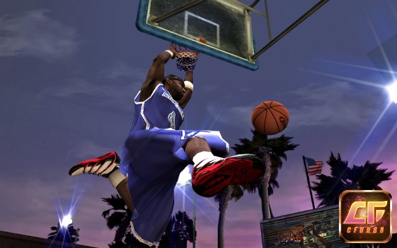 Các nhân vật có thể tự thực hiện các pha Alley-oop