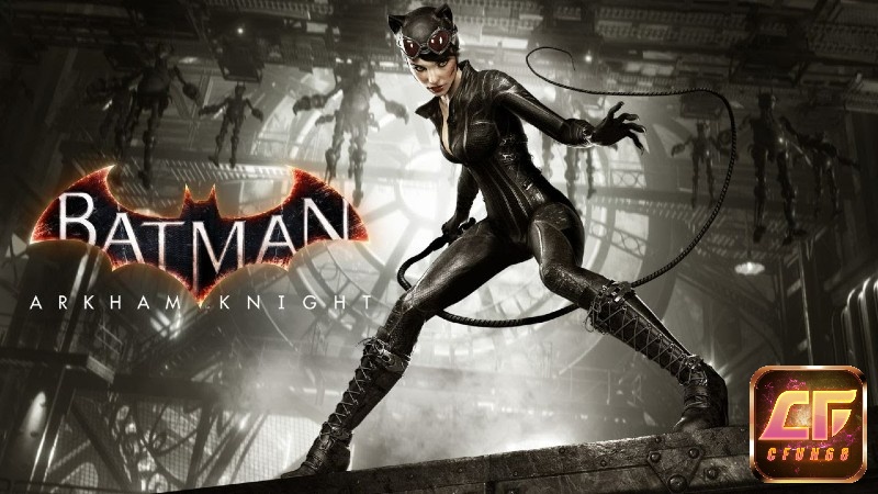 Catwomen trong game có quan hệ mập mờ với Batman