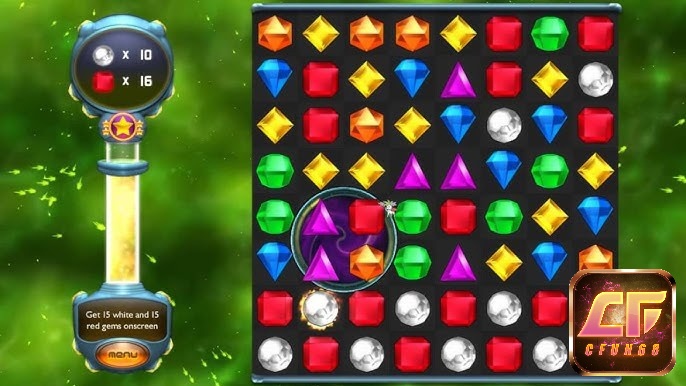 Dùng công cụ Gem Rotator để di chuyển viên kim cương
