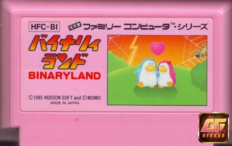Game Binary Land được phát triển bởi Hudson Soft từ năm 1985