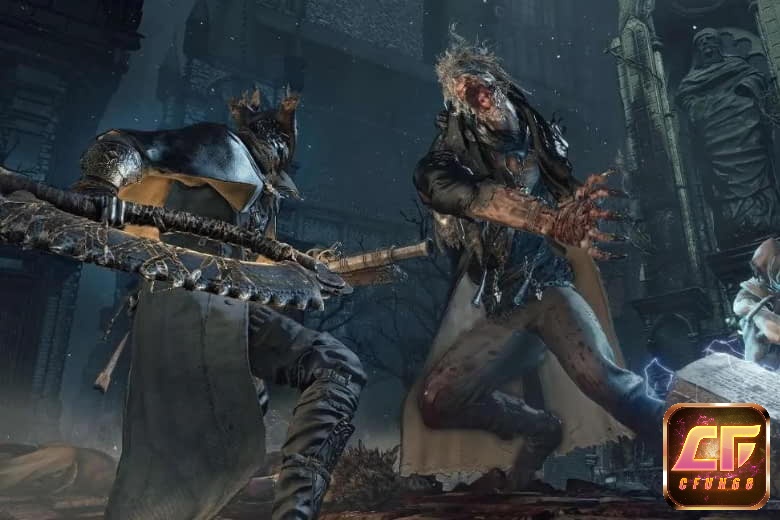 Game Bloodborne có nhiều loại vũ khí khác nhau