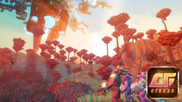 Lối chơi đặc trưng sandbox của tự do và sáng tạo trong Game Boundless