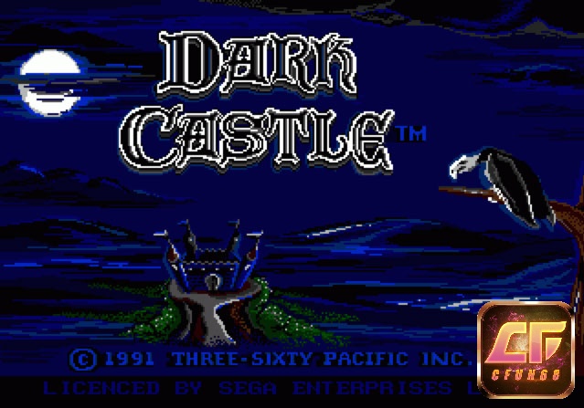Game Dark Castle chứa đầy các sinh vật gây cản trở cần phải vượt qua