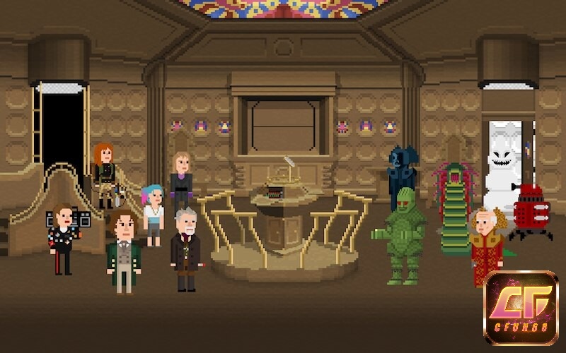 Đa dạng nhân vật, đa dạng màu sắc trong game Doctor Who: Legacy