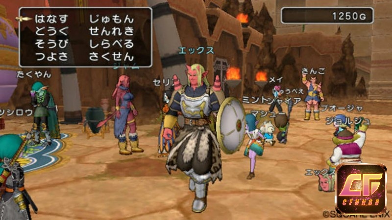 Dragon Quest X Online cung cấp một loạt trang bị đa dạng