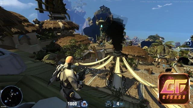 Bản đồ trong game Firefall là một hình ảnh của một thế giới mở rộng vô cùng đa dạng